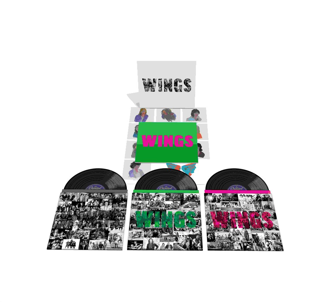 Paul McCartney & Wings - Wings (3LP+BOOK+POSTER)