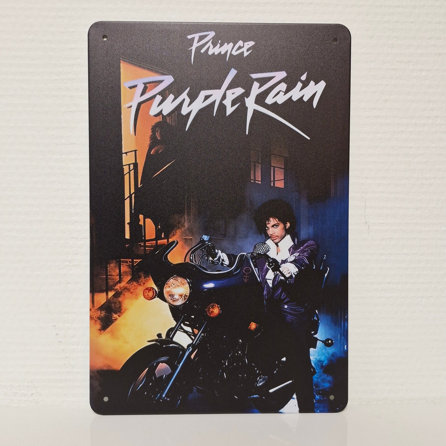 Metal Wall Sign - Prince Purple Rain