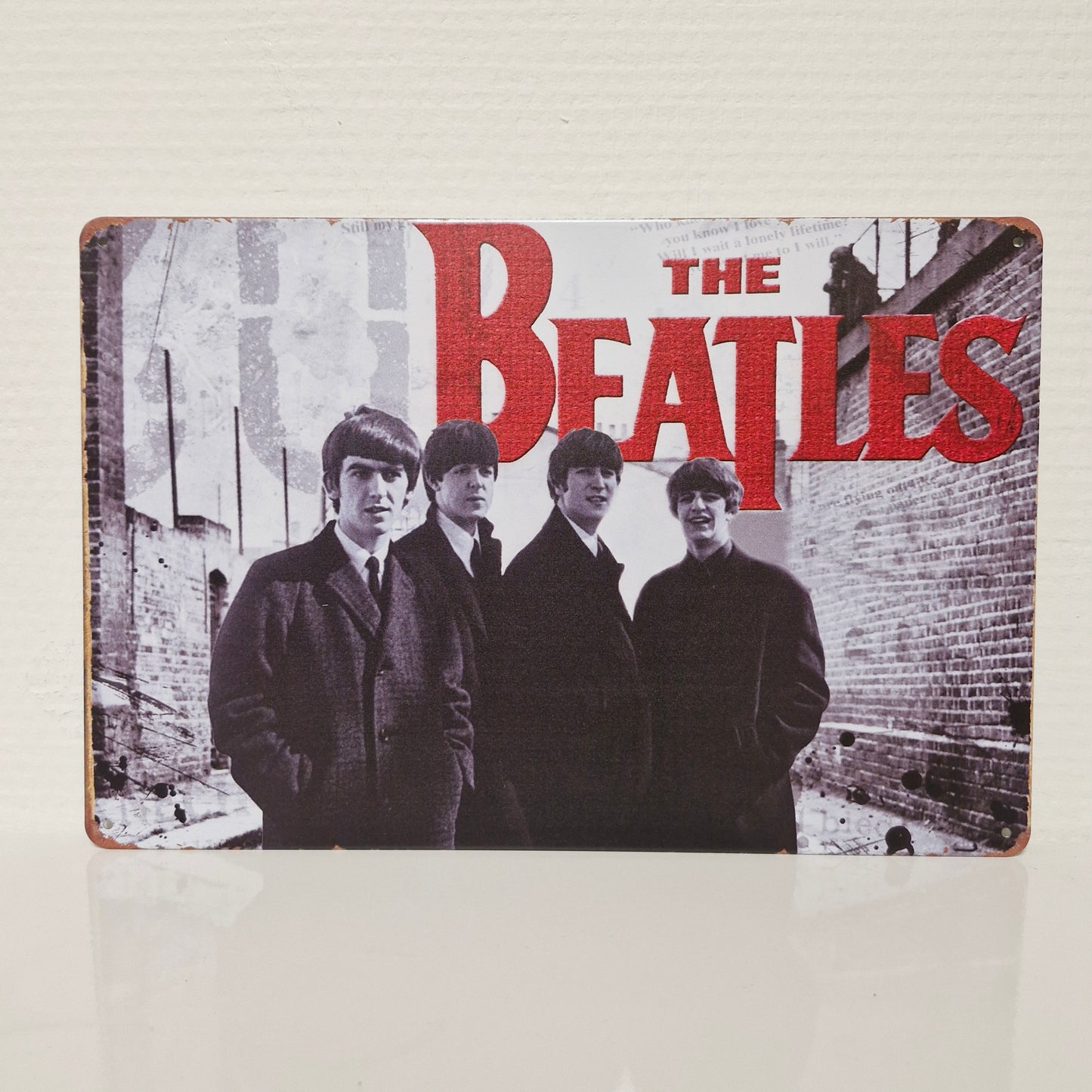 Metal Wall Sign - The Beatles