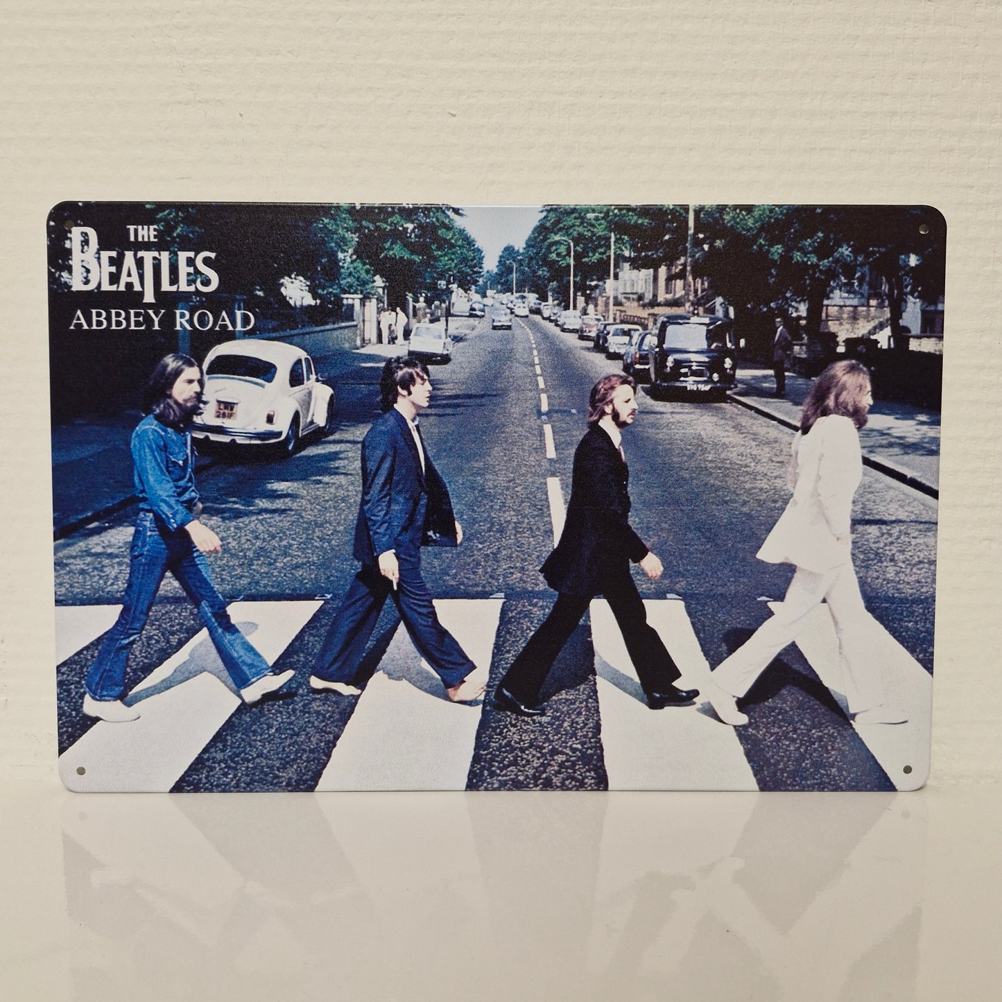 Metal Wall Sign - The Beatles Abbey Road