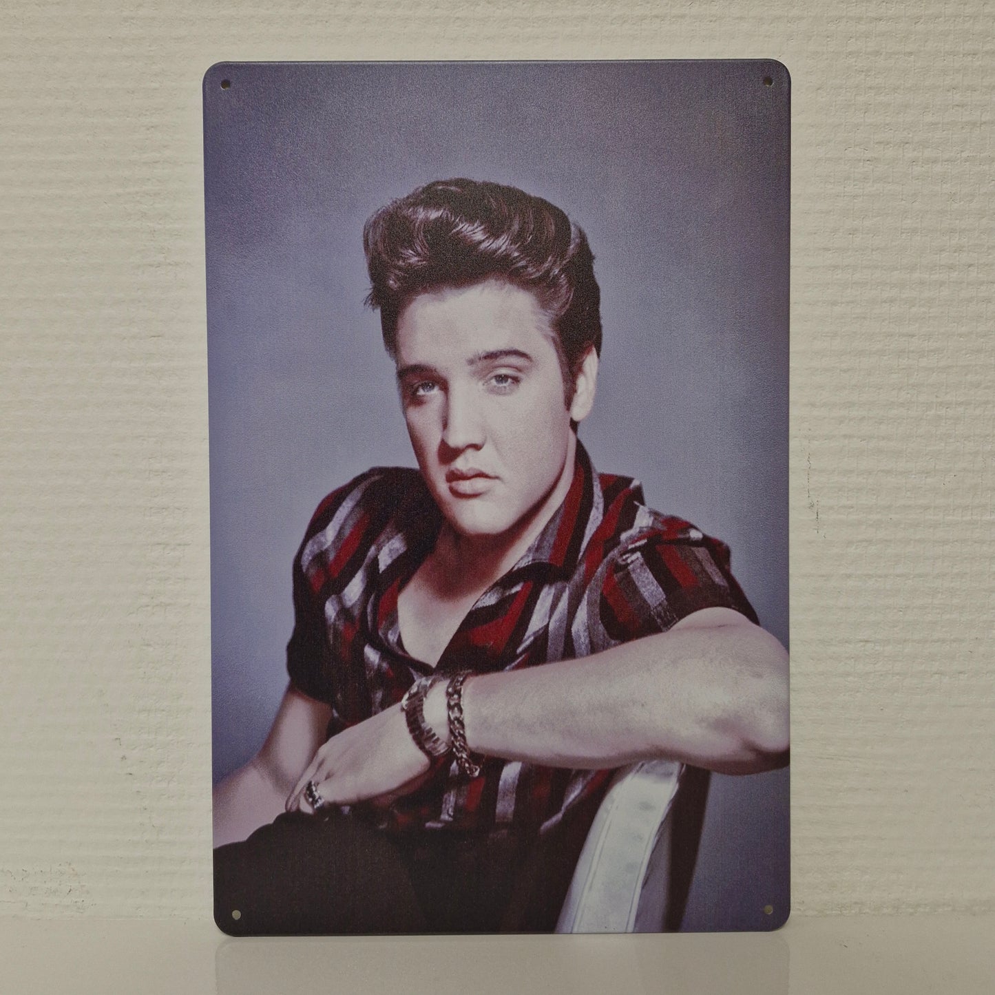 Metal Wall Sign - Elvis Presley
