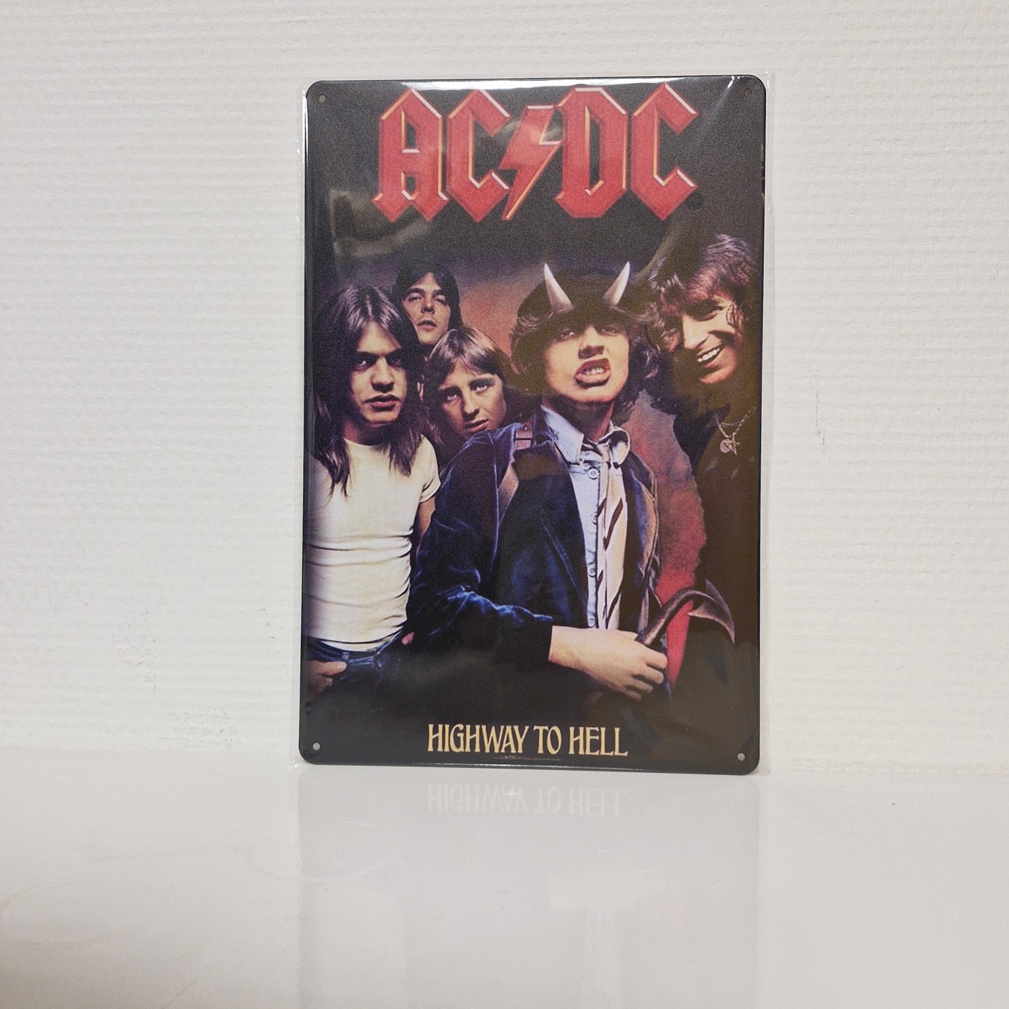 Metalen Wandbord - AC/DC Highway to Hell