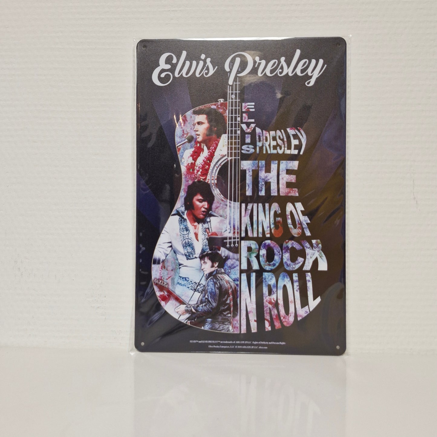 Metalen Wandbord - Elvis Presley