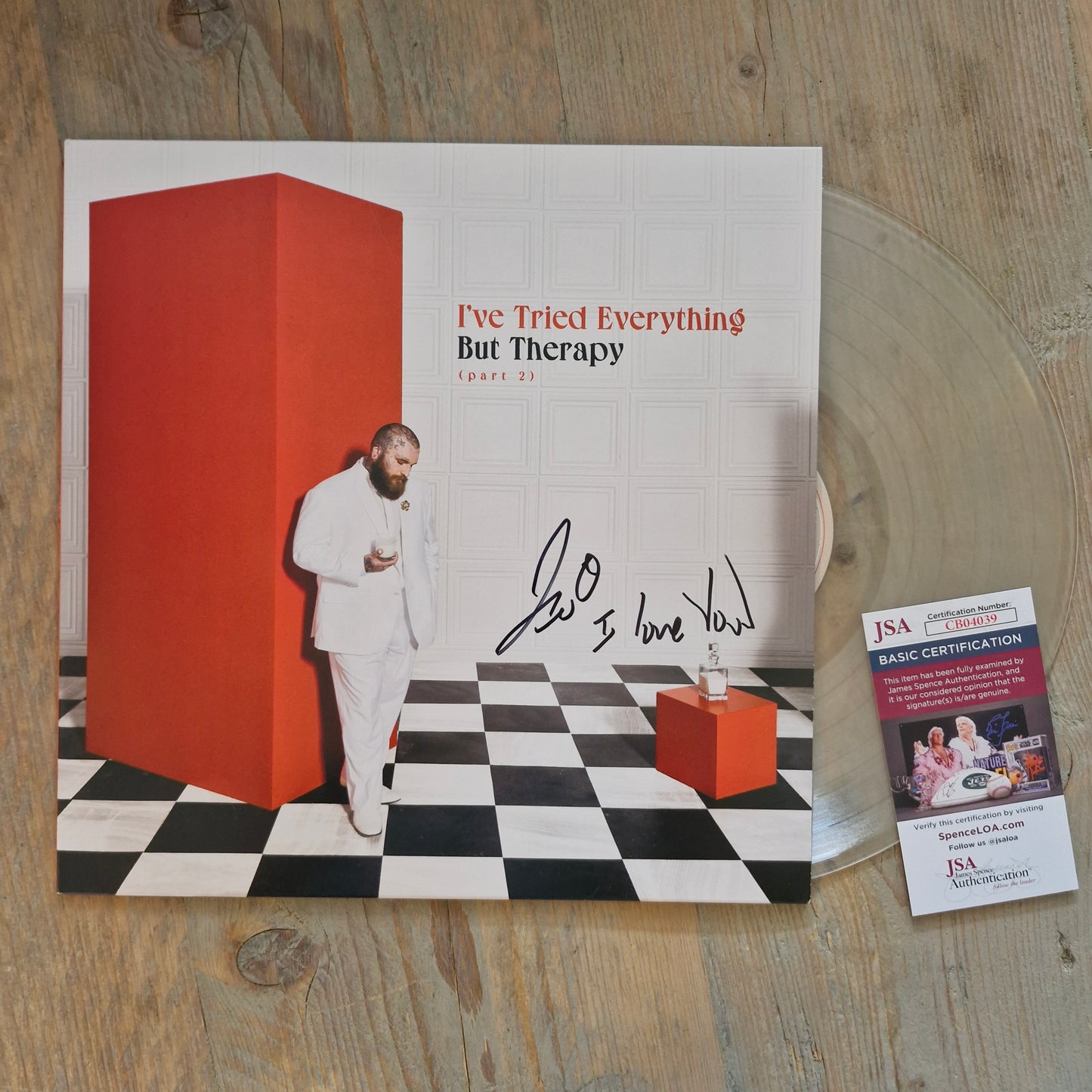 Teddy Swims – I've Tried Everything But Therapy (Part 2) -SIGNED!- (LP) (C70)