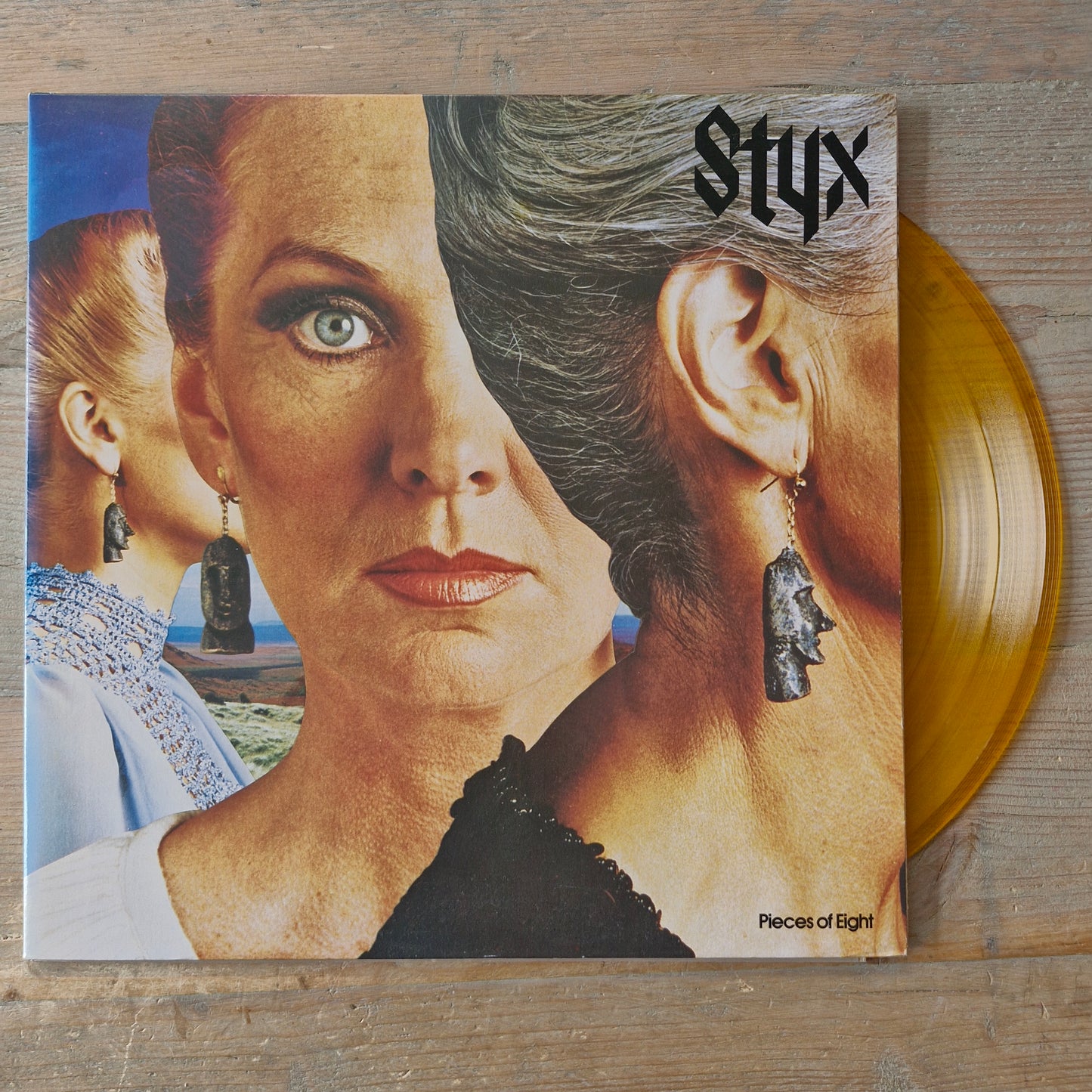 Styx – Pieces Of Eight -orange- (LP) (B60)