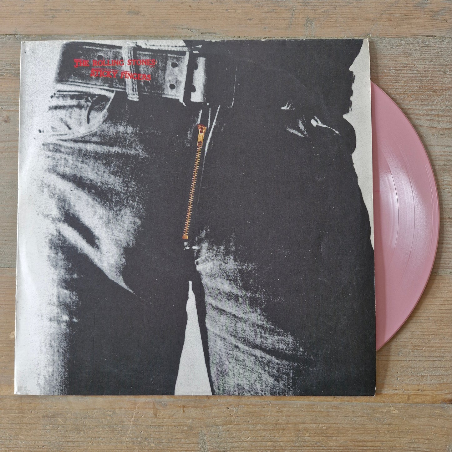 Rolling Stones – Sticky Fingers -pink- (LP) (B70)