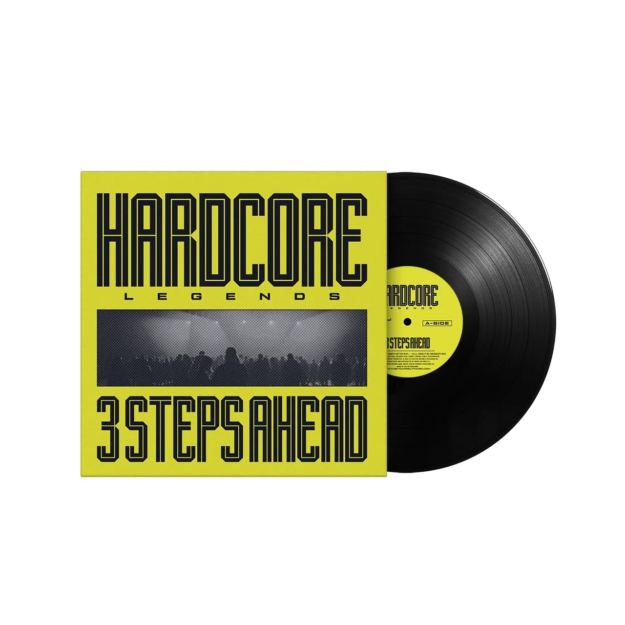 3 Steps Ahead - Hardcore Legends (LP)