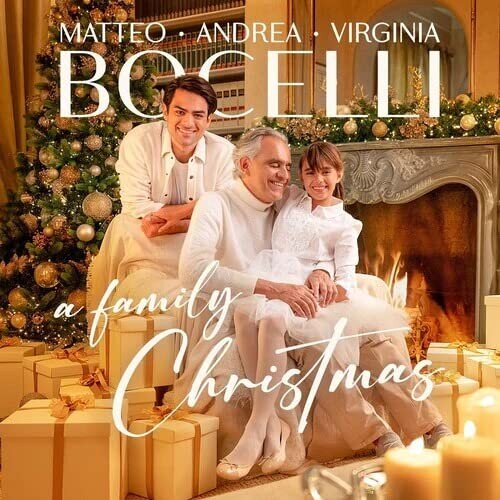 Andrea Bocelli - A Family Christmas-blue- (LP)