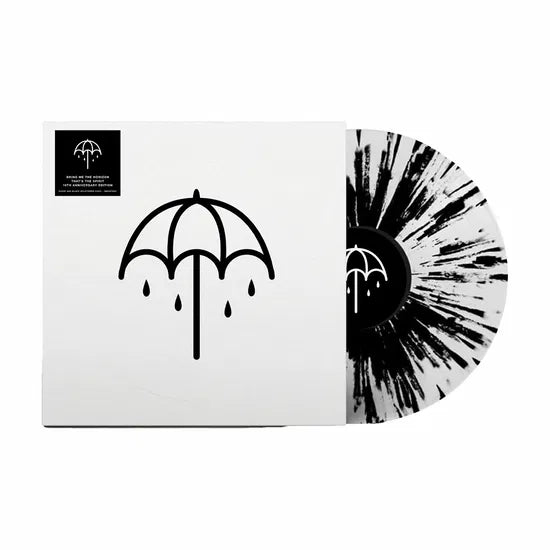 Bring Me the Horizon That's the Spirit - Splatter Black & Clear - (10th Anniversary Edition) (LP)