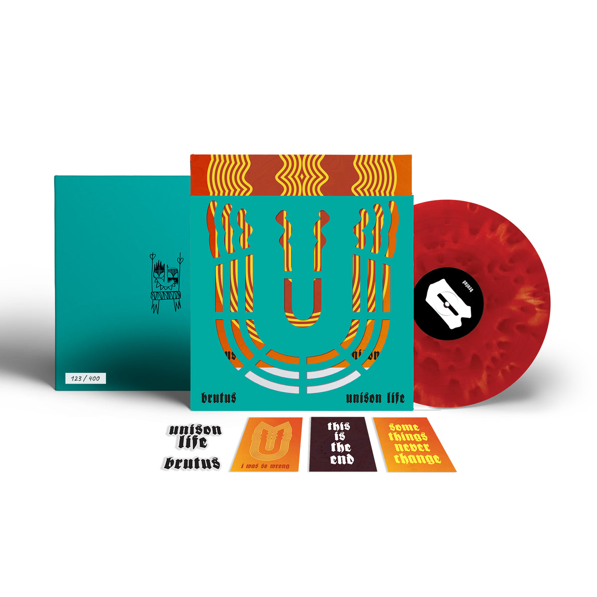 Brutus - Unison Life -yellow & orange Splatter numbered- (LP)
