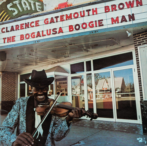 Clarence Gatemouth Brown – The Bogalusa Boogie Man (LP) (G40)