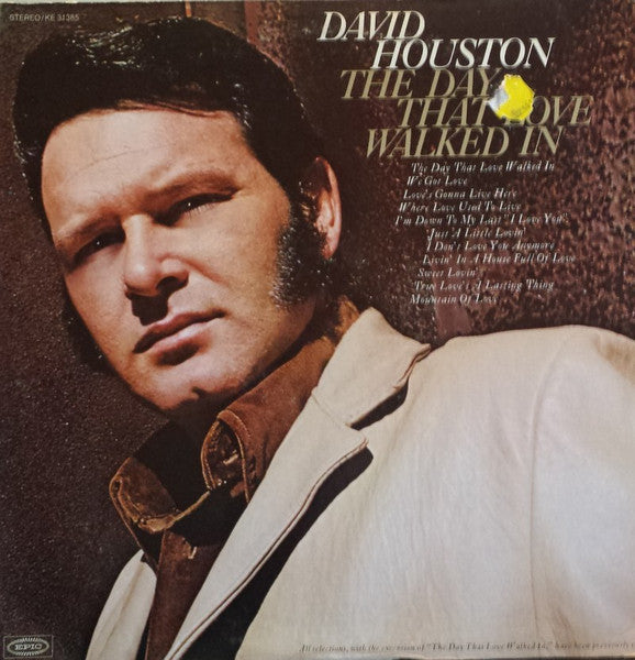 David Houston – The Day That Love Walked In (LP) (K30)