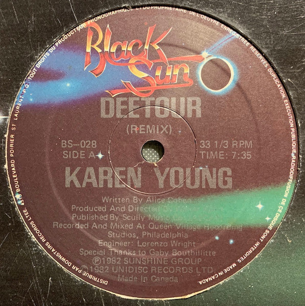 Karen Young – Deetour (12") (T30)