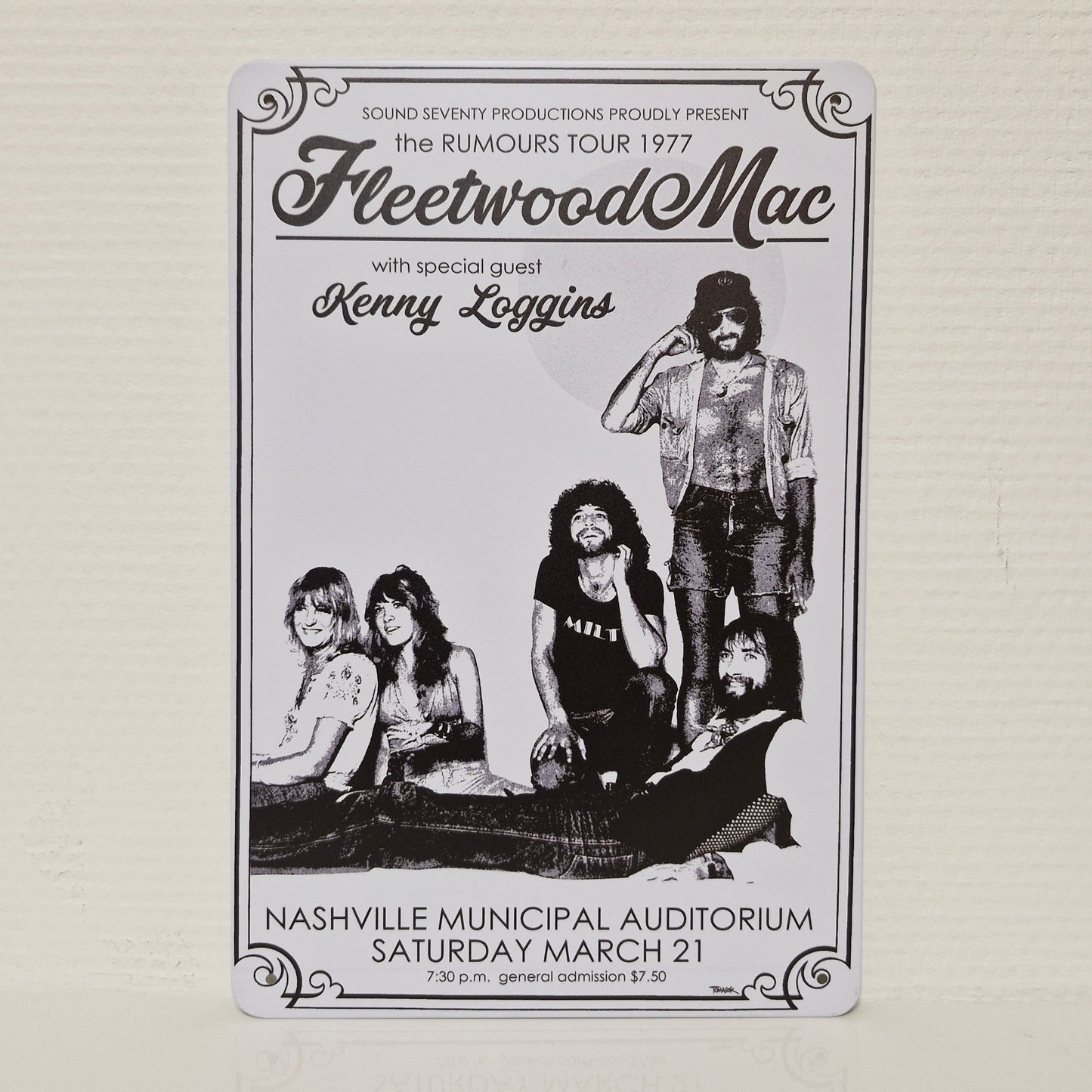 Metalen Wandbord - Fleetwood Mac
