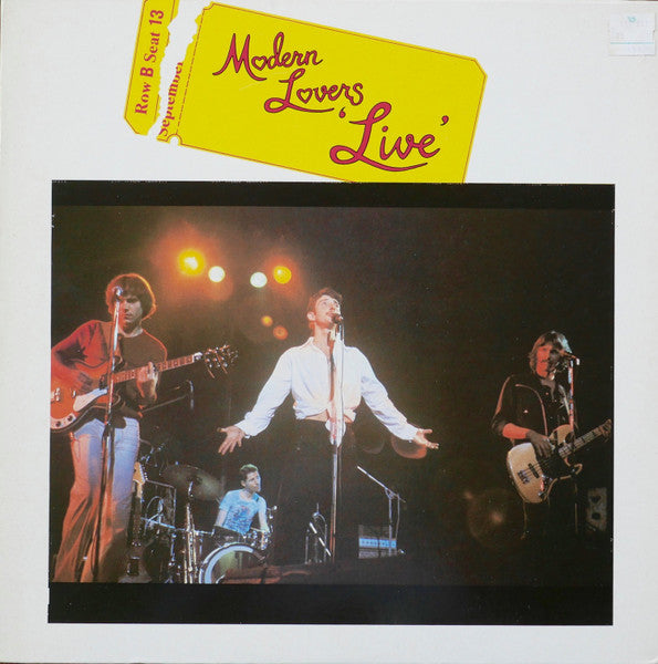 Modern Lovers – Live (LP) (B80)