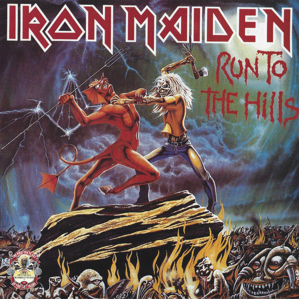 Iron Maiden – Run To The Hills · The Number Of The Beast (2x12") (T40)