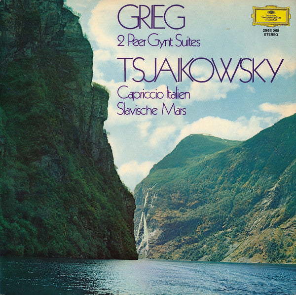 Grieg / Tsjaikowsky – 2 Peer Gynt Suites / Capriccio Italien / Slavische Mars (LP) (D40)