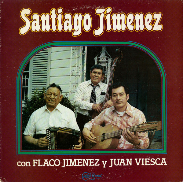 Santiago Jimenez Con Flaco Jimenez Y Juan Viesca (LP) (K50)