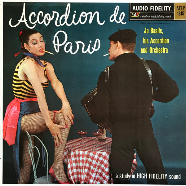 Jo Basile, His Accordion And Orchestra – Accordion De Paris (LP) (D50)