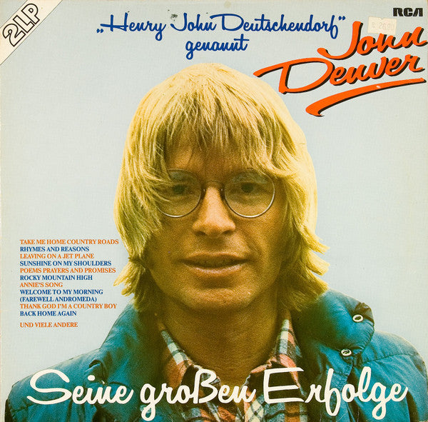 John Denver – Seine Großen Erfolge (2LP) (M40)