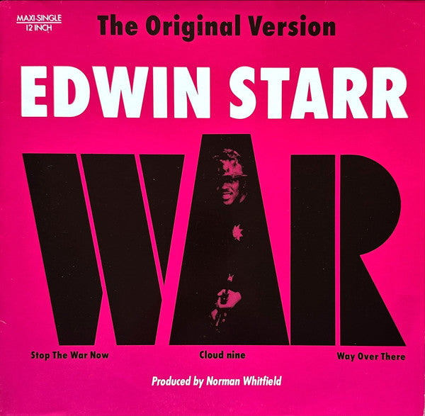 Edwin Starr – War / Stop The War Now / Cloud Nine / Way Over Ther (12") (T10)