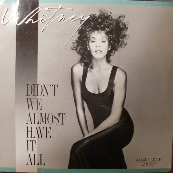 Whitney Houston – Didn't We Almost Have It All (12") (T40)