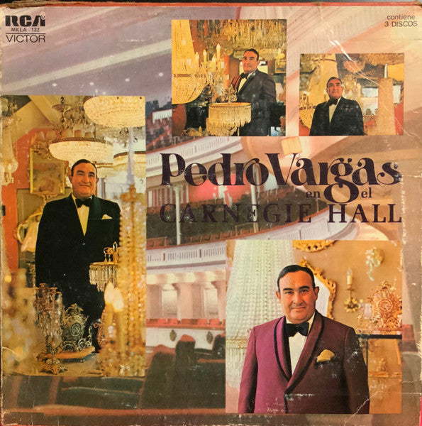 Pedro Vargas – En El Carnegie Hall (3LP) (K70)