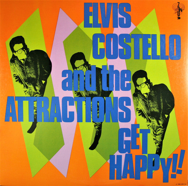 Elvis Costello & The Attractions – Get Happy! (LP) (L40)