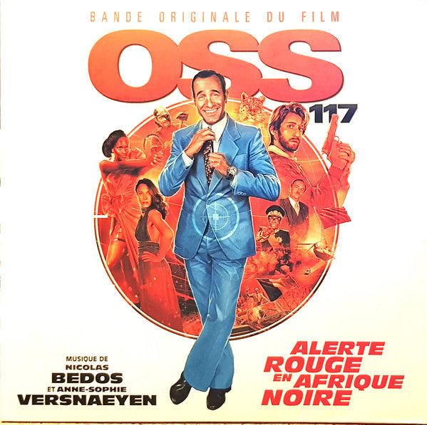 Nicolas Bedos Et Anne-Sophie Versnaeyen - OSS 117 Alerte Rouge En Afrique Noire (LP) (G80)