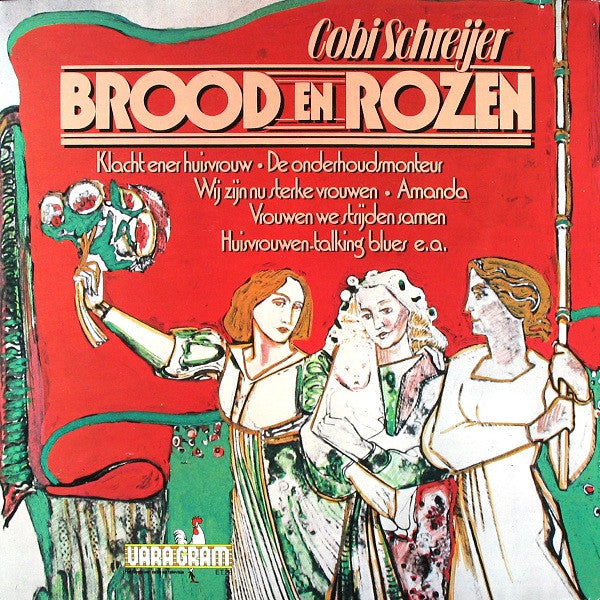 Cobi Schreijer – Brood En Rozen (LP) (J40)