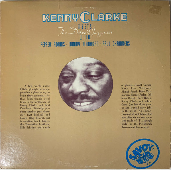 Kenny Clarke - Meets The Detroit Jazzmen (LP) (E30)