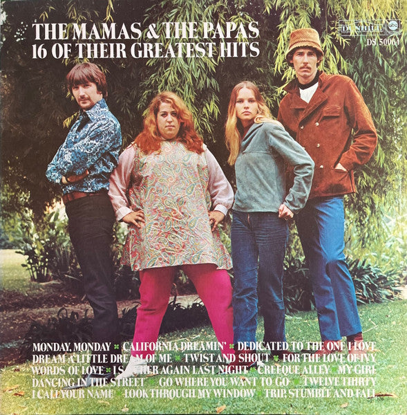 The Mamas & The Papas – 16 Of Their Greatest Hits (LP) (C60)