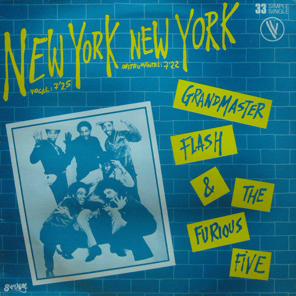 Grandmaster Flash & The Furious Five – New York New York (12") (T20)