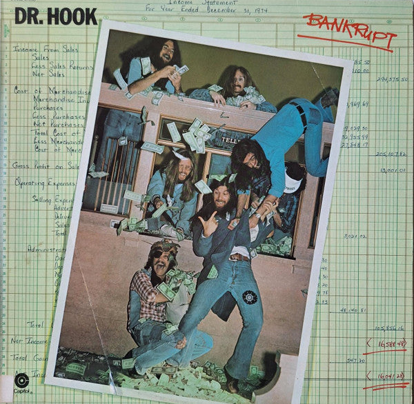 Dr. Hook – Bankrupt (LP) (K60)