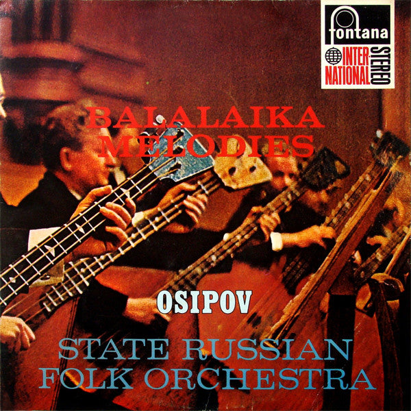 Osipov State Russian Folk Orchestra* – Balalaika Melodies (LP) (E20)
