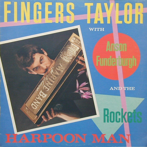 Fingers Taylor With Anson Funderburgh And The Rockets – Harpoon Man (LP) (B50)