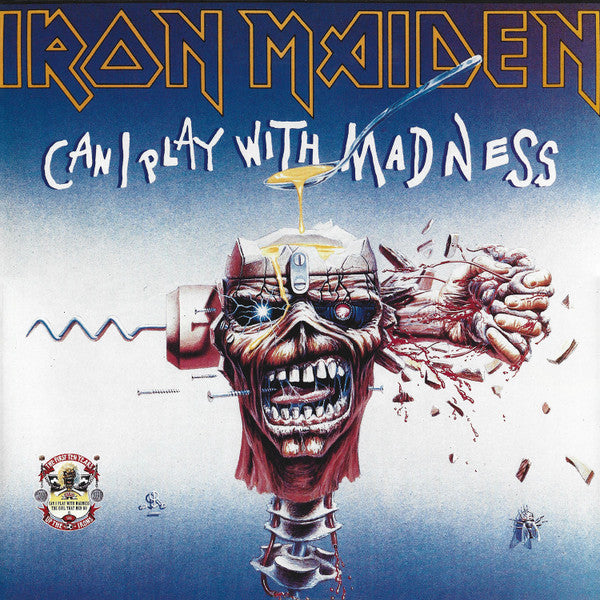 Iron Maiden – Can I Play With Madness · The Evil That Men Do (2x12") (T40)