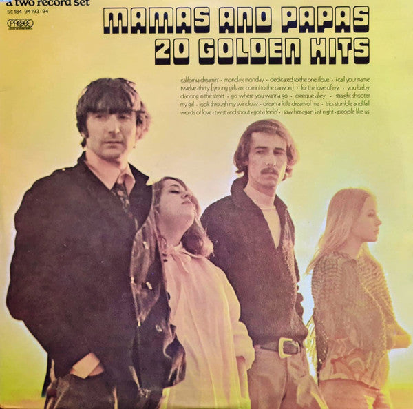 The Mamas & The Papas – 20 Golden Hits (2LP) (L40)