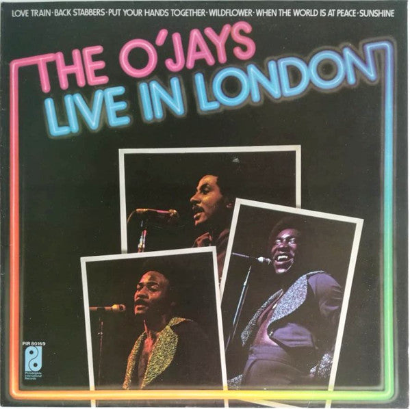 The O'Jays – The O'Jays Live In London (LP) (D50)