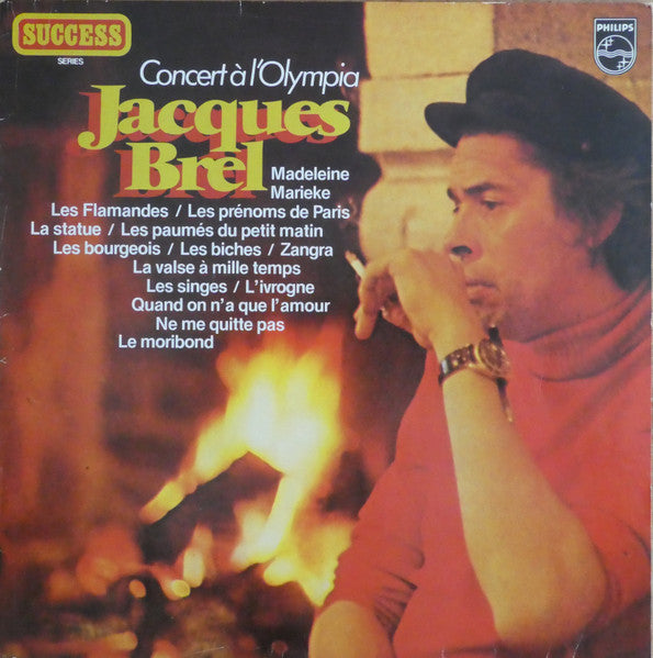 Jacques Brel – Concert À L'Olympia (LP) (K80)