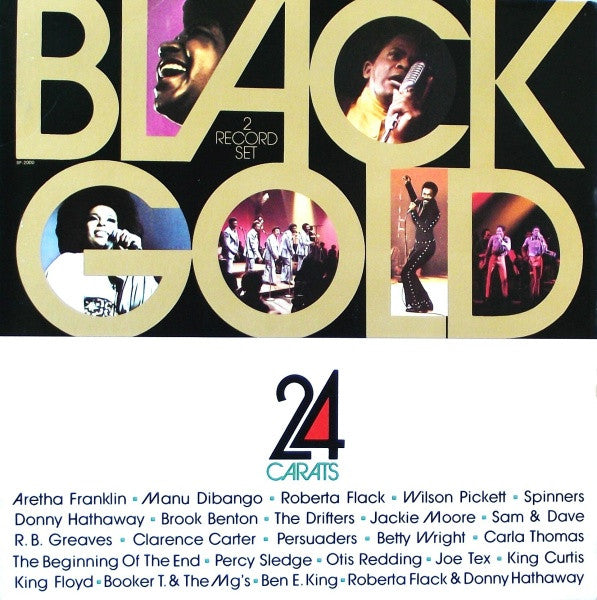 Various – Black Gold - 24 Carats (2LP) (A50)