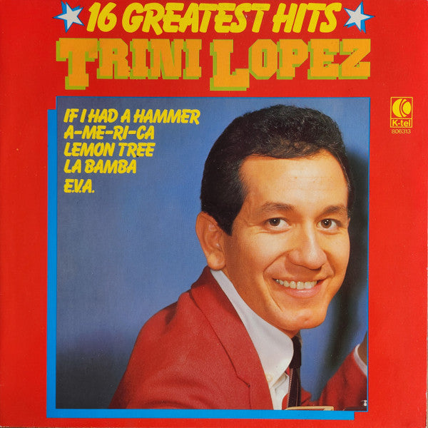 Trini Lopez – 16 Greatest Hits (LP) (K70)