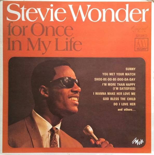 Stevie Wonder – For Once In My Life (LP) (C10)