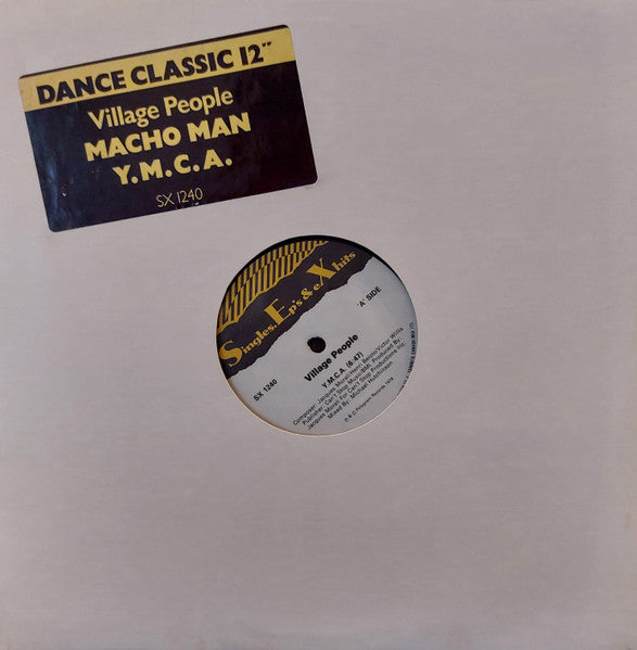 Village People – Y.M.C.A. / Macho Man (12") (T10)