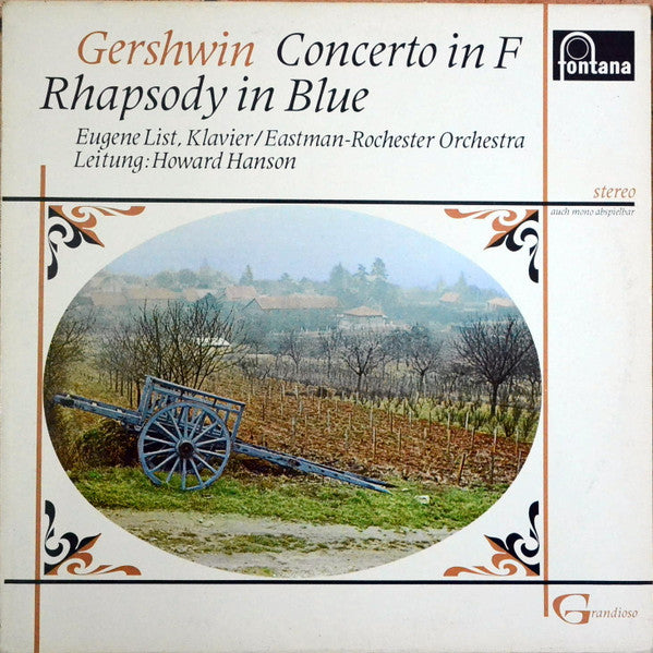 Gershwin - Concerto In F / Rhapsody In Blue (LP) (B50)