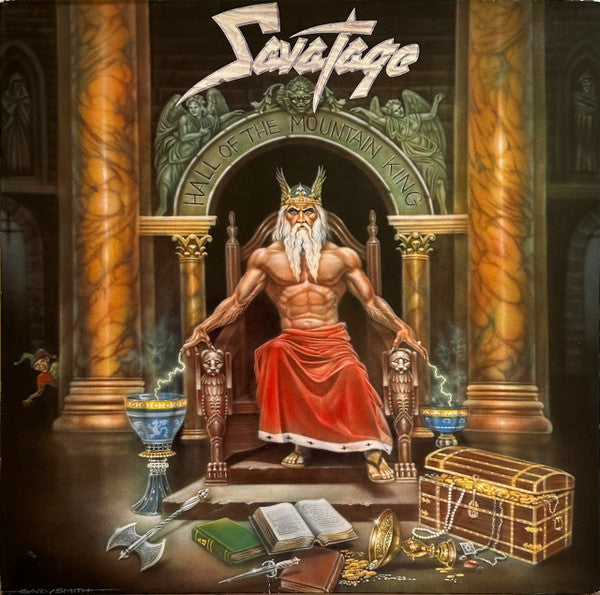 Savatage – Hall Of The Mountain King (LP) (B80)