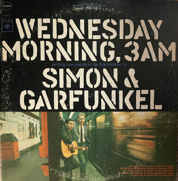 Simon & Garfunkel – Wednesday Morning, 3 A.M. (LP) (G40)