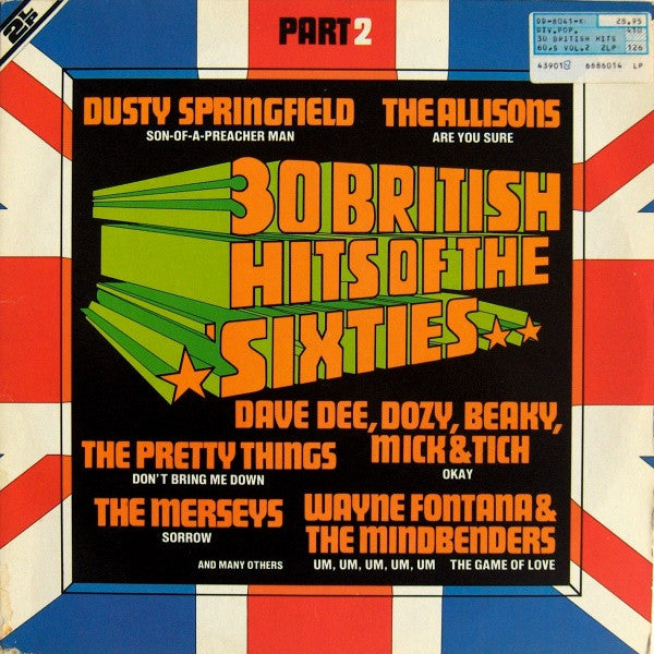 Various – 30 British Hits Of The 60's - Part II (2LP) (C70)
