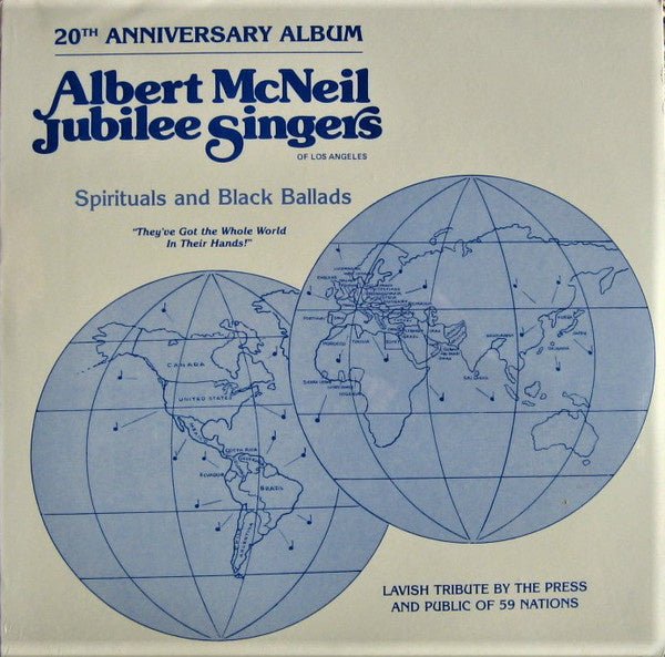 Albert McNeil Jubilee Singers Of Los Angeles – 20th Anniversary Album (LP) G70 - Bob's Vinyl