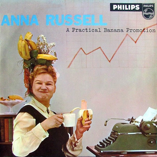 Anna Russell – A Practical Banana Promotion (LP) K10 - Bob's Vinyl
